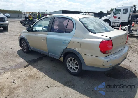 2000 Toyota Echo from USA, damaged, VIN JTDBT1230Y0074656